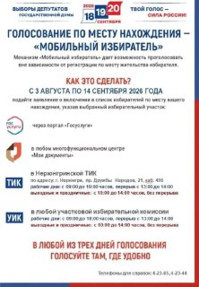 Как проголосовать не по месту прописки на выборах 2026 года
